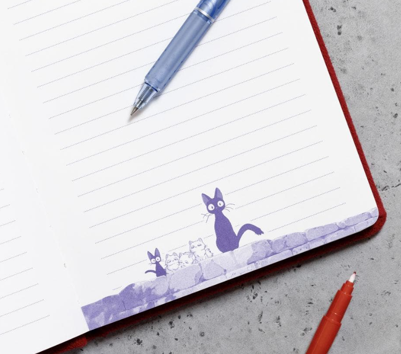 Taccuino peluche dello Studio Ghibli - Kiki consegne a domicilio: Jiji