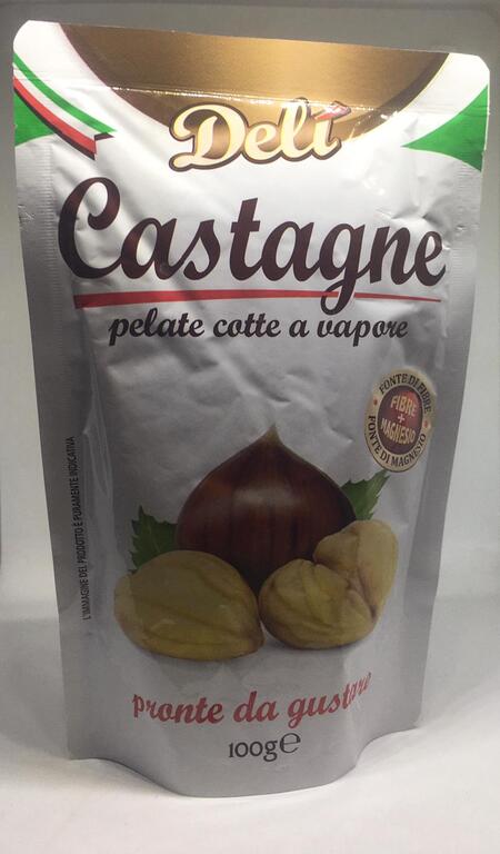 Castagne cotte al vapore gr.100