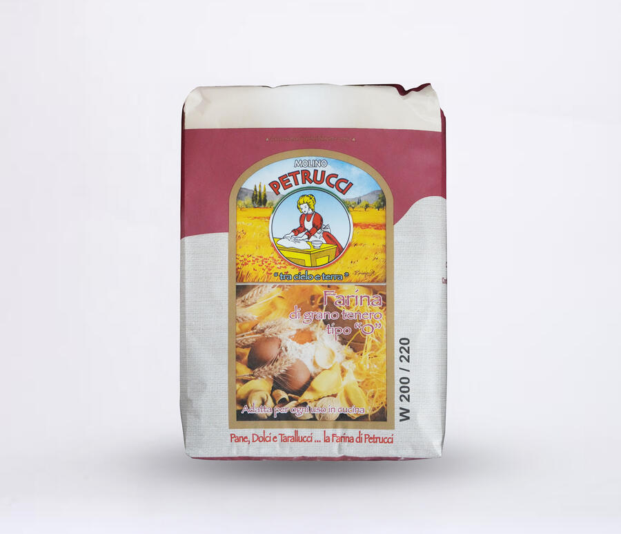 FARINA DI GRANO TENERO TIPO 0  w220 Kg.5