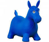 Cavallo Blu Jumping - Sporting Toys - M1024 - 18mesi+