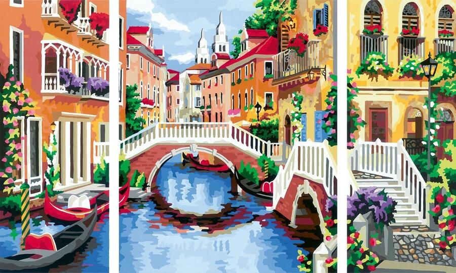 CreArt Trittico Venezia - Ravensburger - 201358 - 14+
