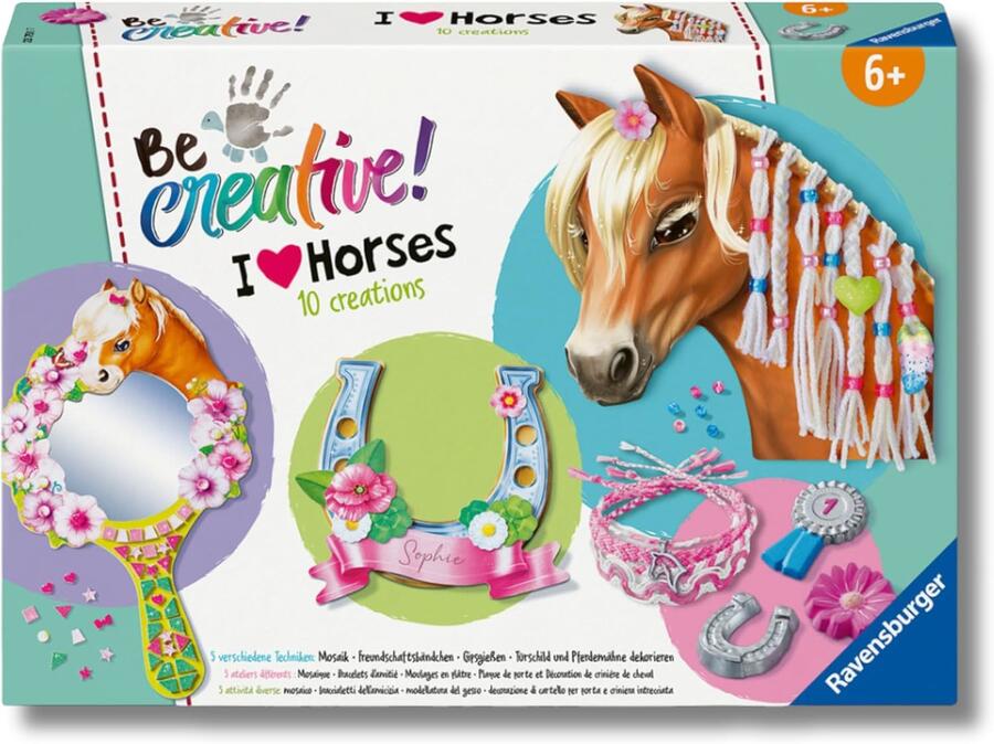 Be Creative Cavalli multiattività - Ravensburger - 237517 - 6+