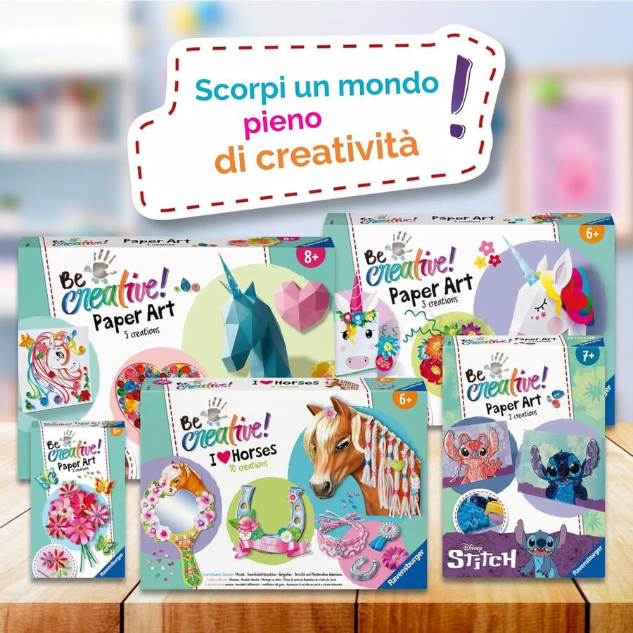 Be Creative Cavalli multiattività - Ravensburger - 237517 - 6+