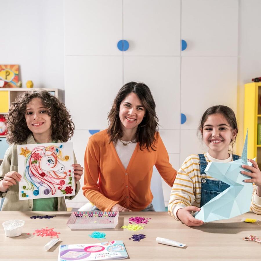 Be Creative Maxi Paper Art Unicorni - Ravensburger - 182367 - 8+