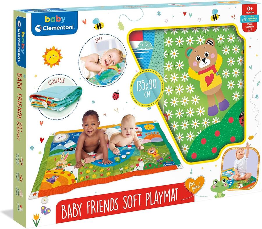 Tappetino per neonato Baby Friends - Clementoni - 17802 - 0+
