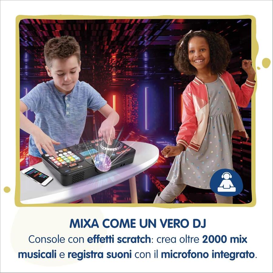 Kidi DJ Mix Consolle per bambini - Vtech - 5473 - 6+