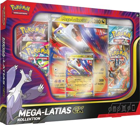 Collezione mega latias ex Megaevoluzione Italiano Pokemon