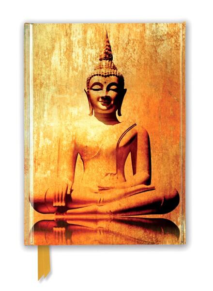 Notebook A5 con chiusura magnetica – Golden Buddha
