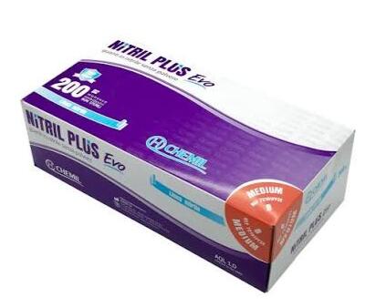 Guanti 200 PZ in 1 confezione Maggiorata