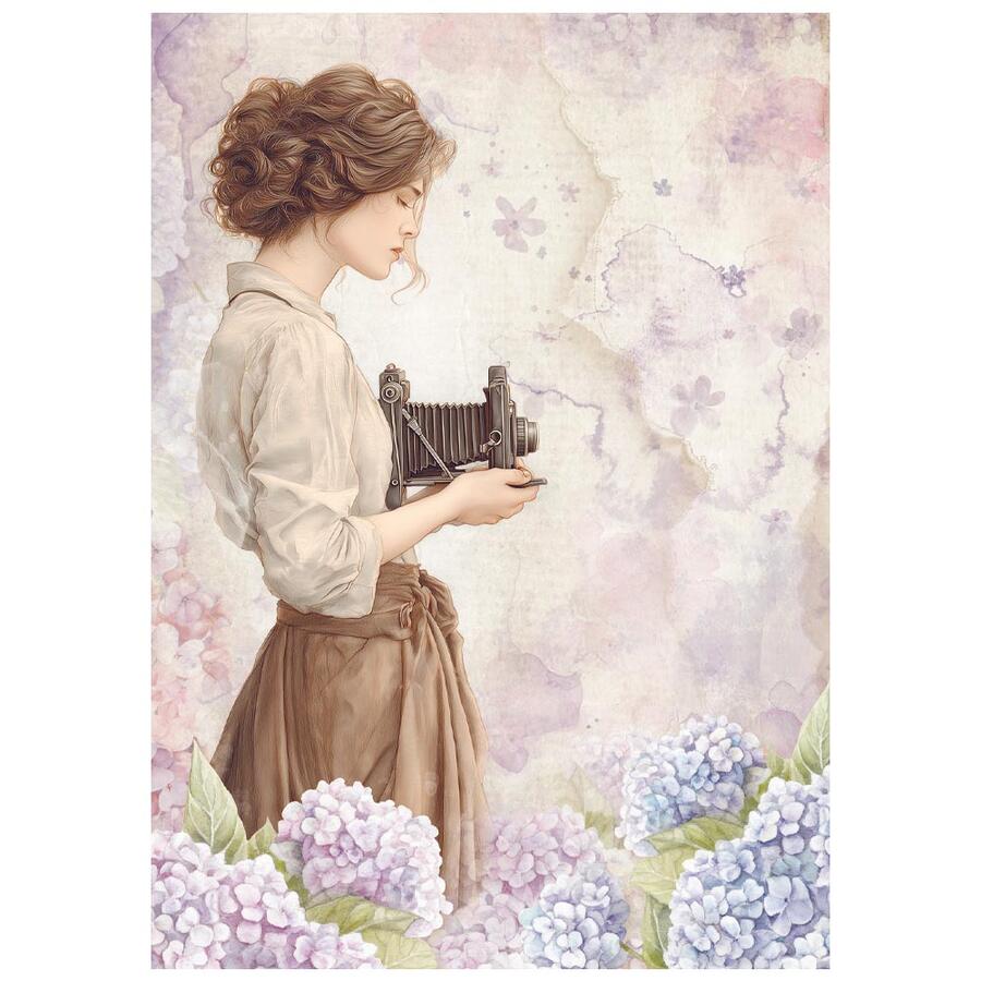 Selezione 8 Carta di riso Fto A6 Quiet Days