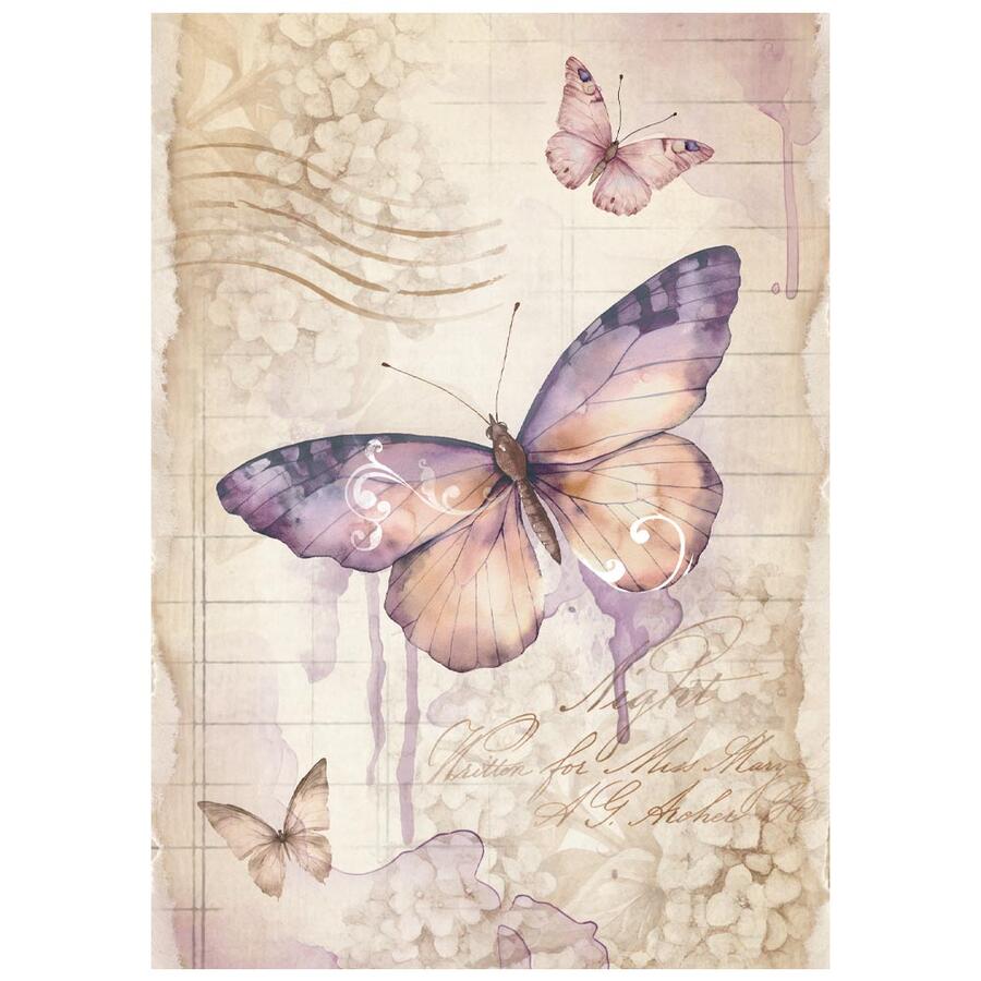 Selezione 8 Carta di riso Fto A6 Quiet Days