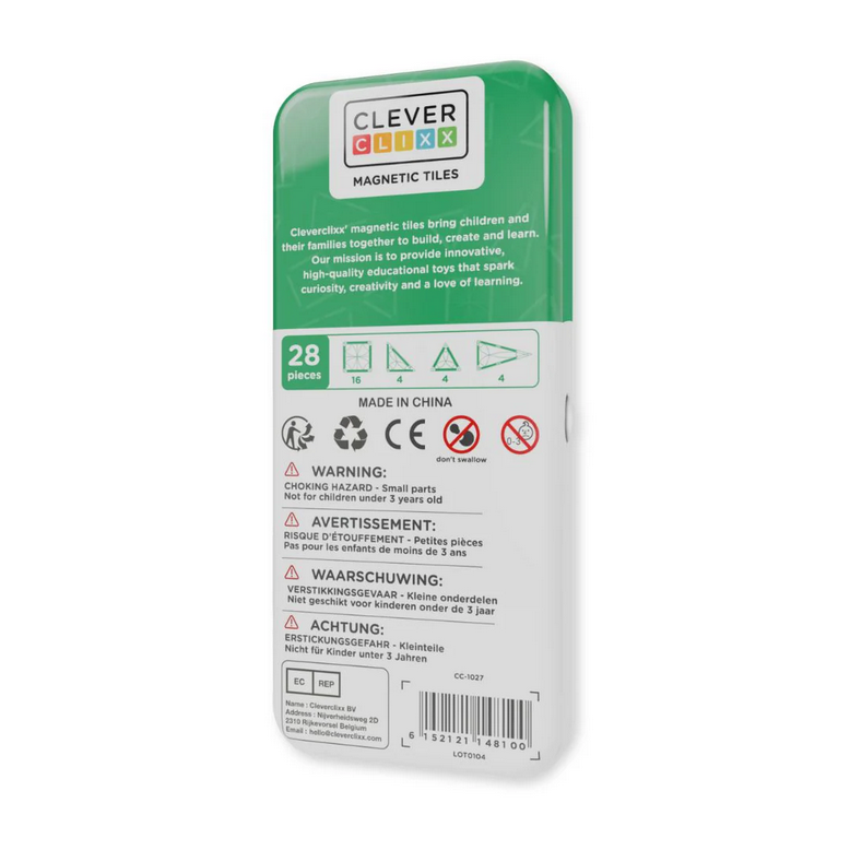 Costruzioni Magnetiche Mini Tiles Pack Pastel