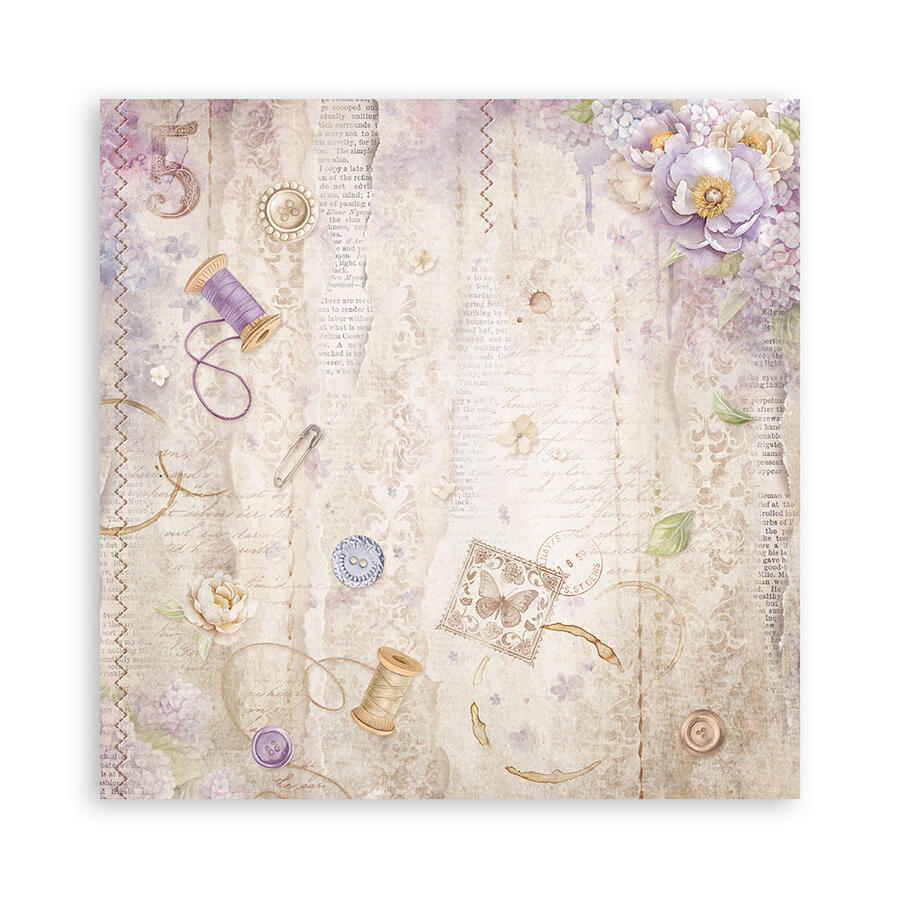 Blocco 22 fogli Single Face Quiet Days