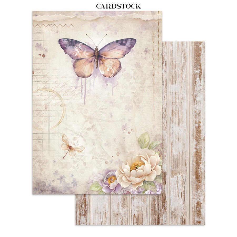 Junk Journal stickers, cut-outs, backgrounds Quiet Days