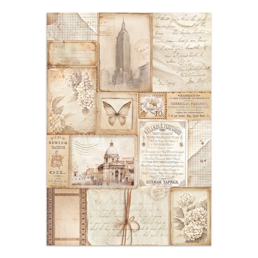 Junk Journal stickers, cut-outs, backgrounds Quiet Days
