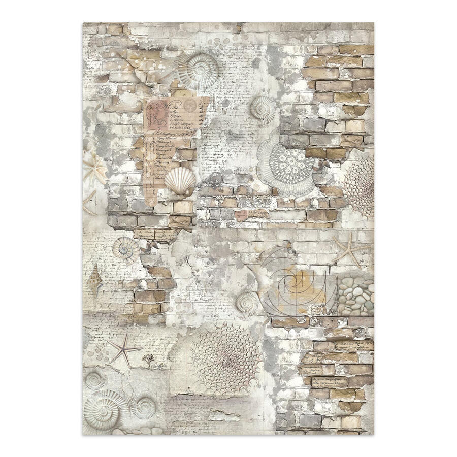 Junk Journal stickers, cut-outs, backgrounds Silent Sea