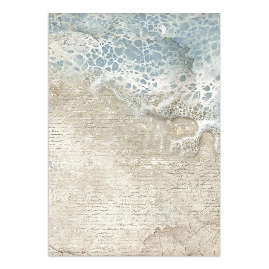 Junk Journal stickers, cut-outs, backgrounds Silent Sea