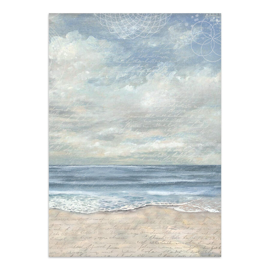 Junk Journal stickers, cut-outs, backgrounds Silent Sea