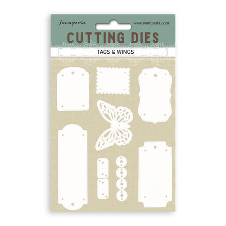 Cutting Dies A6 - Tags and wings