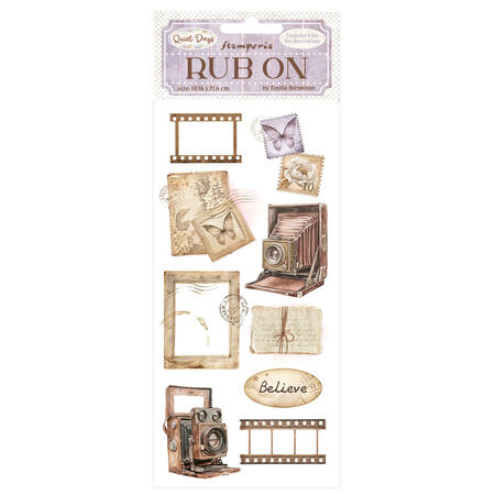 Rub-On Quiet Days fotografia vintage