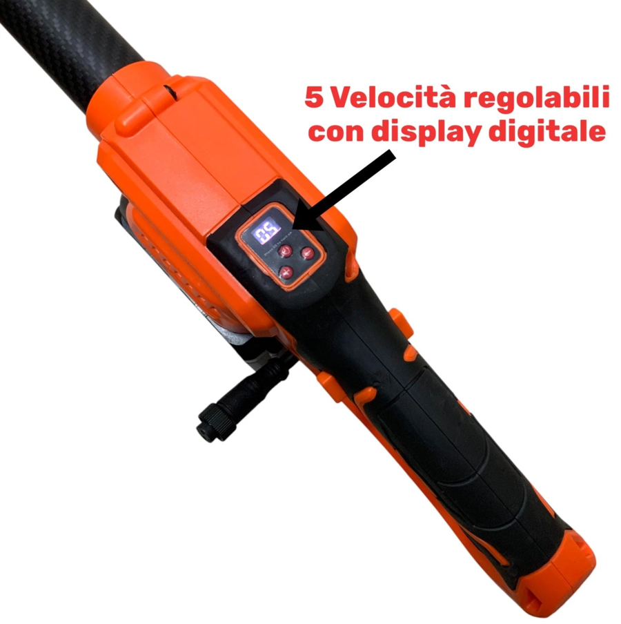 Abbacchiatore Elettrico Multifunzione Scuotiolive a Batteria 128V e 12V 140W