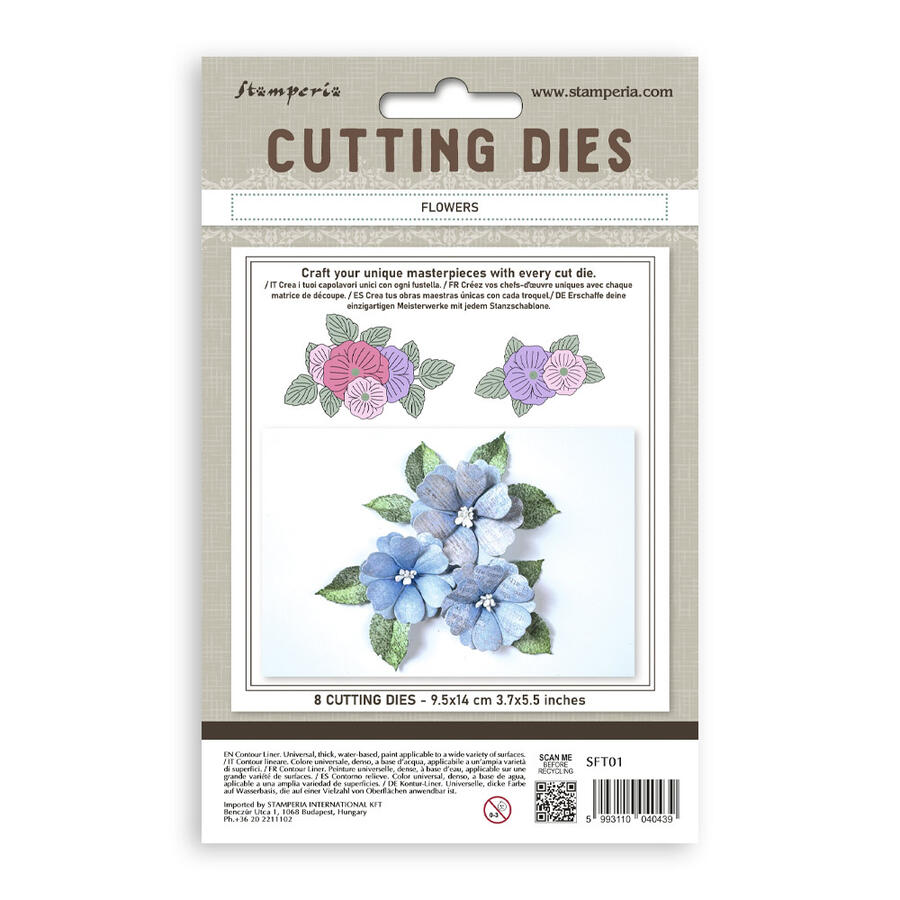 Cutting Dies A6 - Flowers
