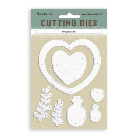Cutting Dies A6 - Wooden Heart