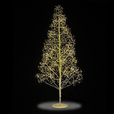 Fantin Argenti - Natale 2025 Albero di natale gold fiocchi 3000 led cm. H210