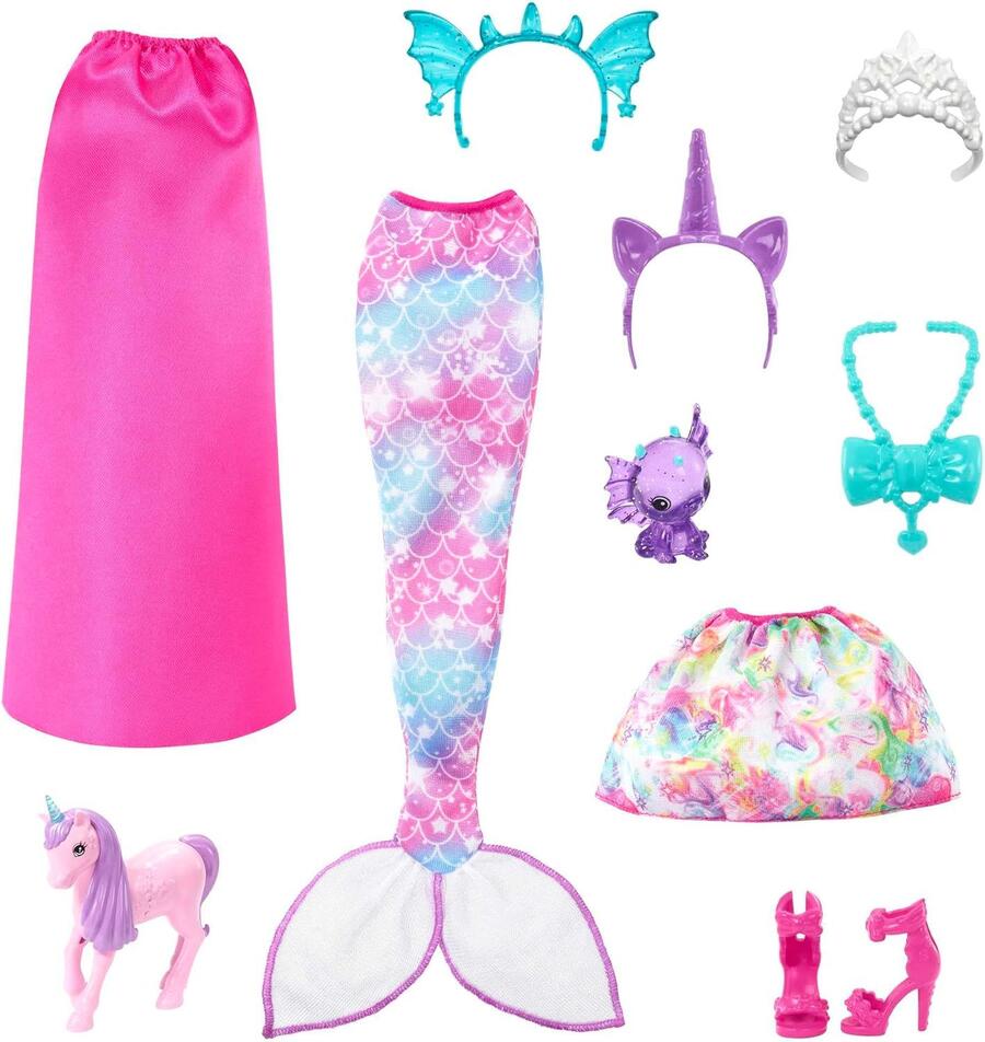 Barbie Dreamtopia con accessori - Mattel - HLC28 - 3+