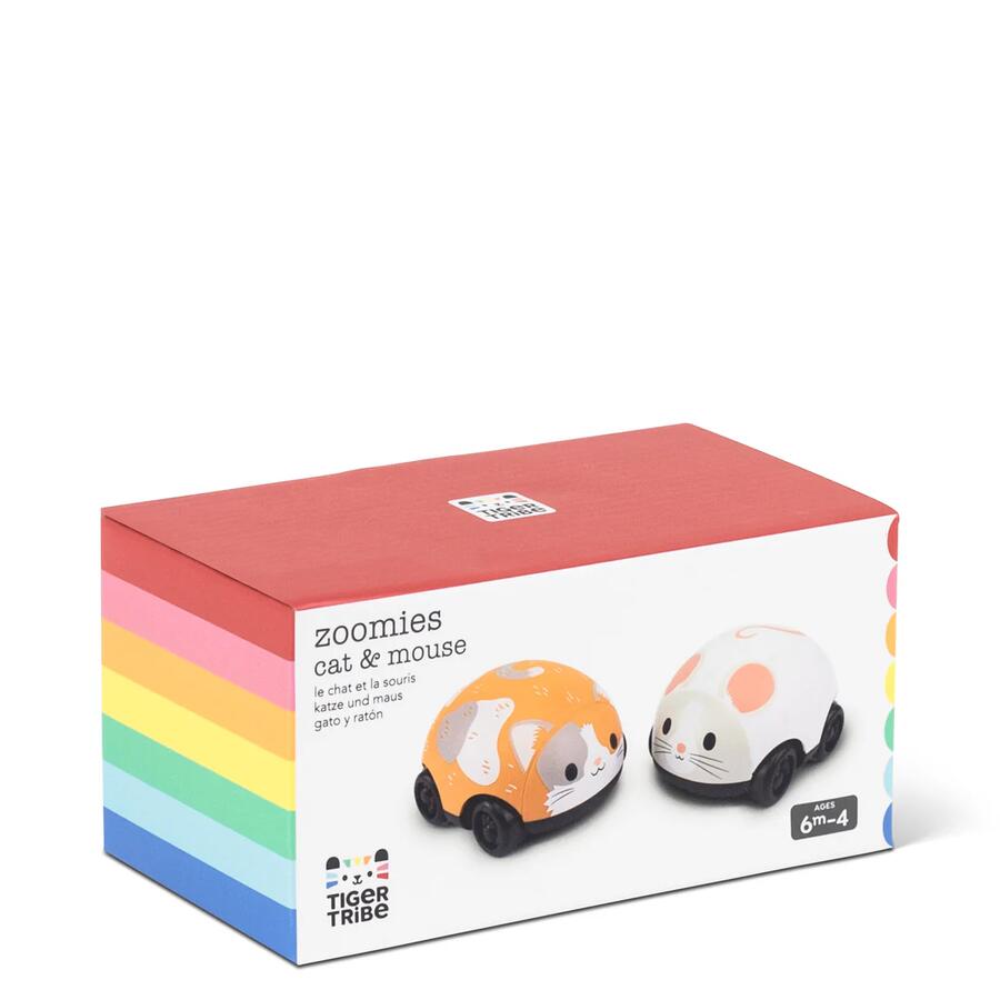 Zoomies Gatto e Topo – Gioco a spinta per bambini (6m+)
