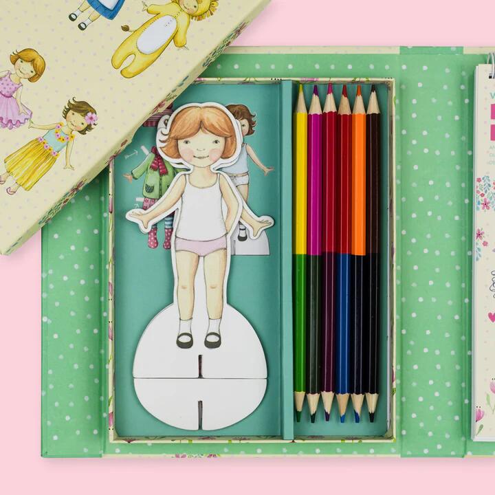 Kit di Bambole di Carta – Vintage (5-8 anni)