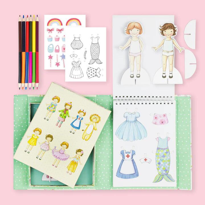 Kit di Bambole di Carta – Vintage (5-8 anni)