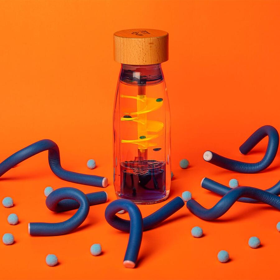 Move Bottle Spiral Blue 