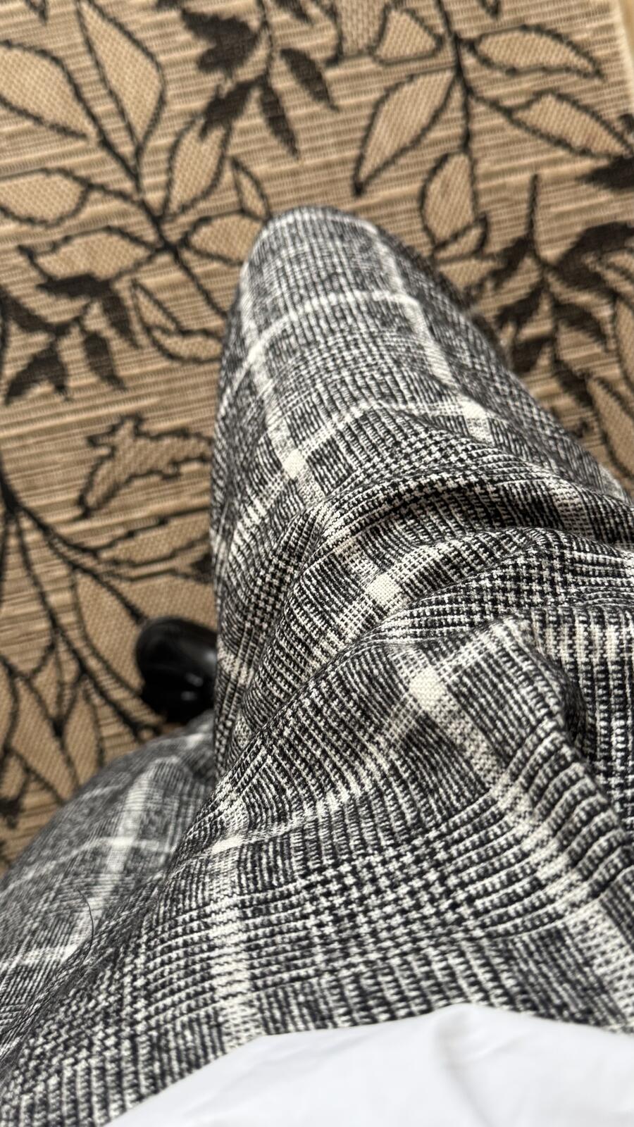 Pantalone sartoriale Capsule Heritage - Tartan Black and White 