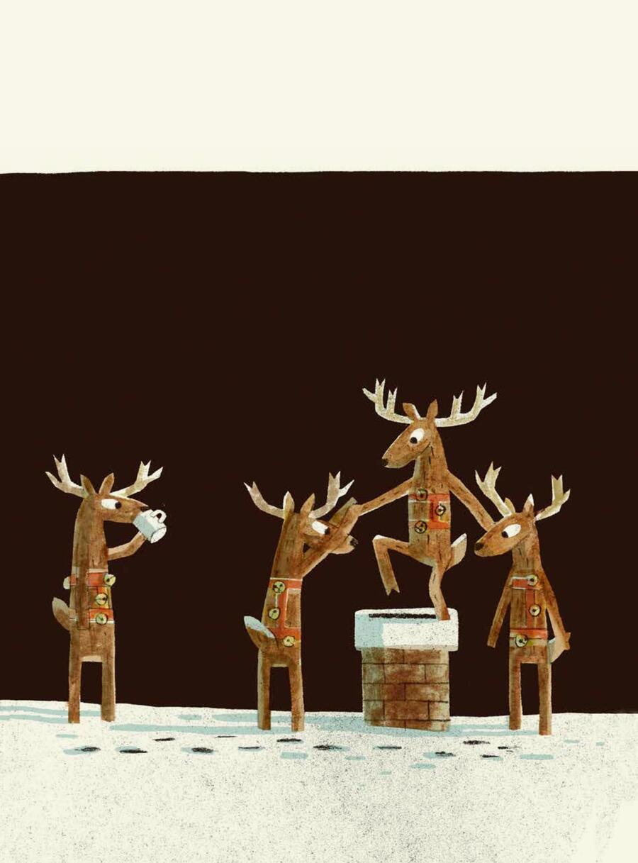 Come fa Babbo Natale a passare dal camino?