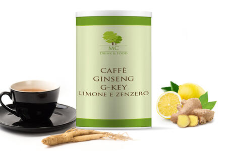 CAFFÈ AL GINSENG LIMONE E ZENZERO - BARATTOLO 900 g