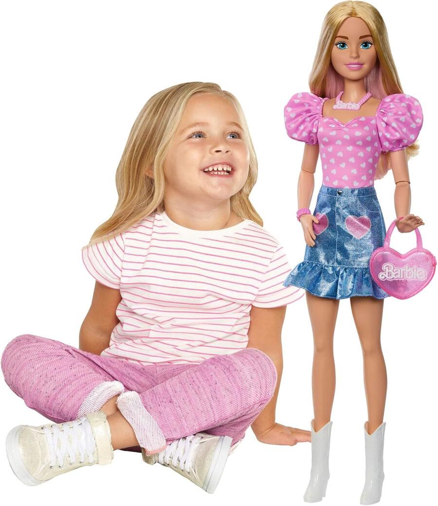 Barbie Grande Amica 71cm - Mattel - HYT84 - 3+
