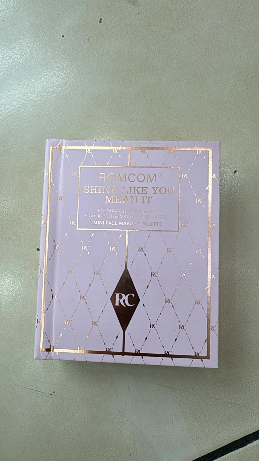 ROMCOM SHINE LIKE YOU MEAN IT MINI FACE MAKEUP PALETTE [Q.ta minima 3 kit ]