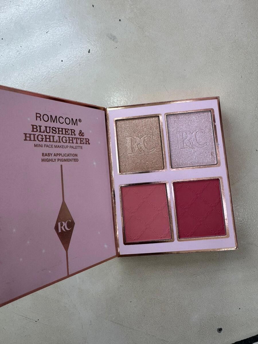 ROMCOM SHINE LIKE YOU MEAN IT MINI FACE MAKEUP PALETTE [Q.ta minima 3 kit ]