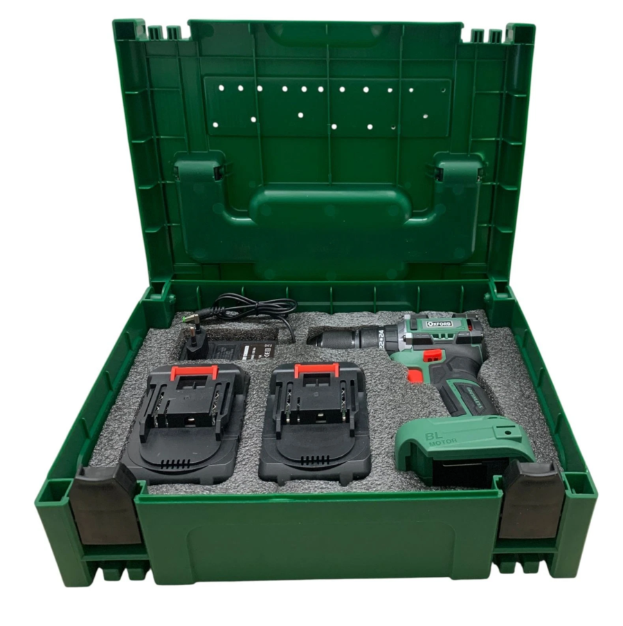 Trapano 68V Avvitatore a Percussione 2 Batterie 6000mHa Motore Brushless