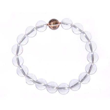 Le Origini - Bracciale Cristallo di rocca 8mm