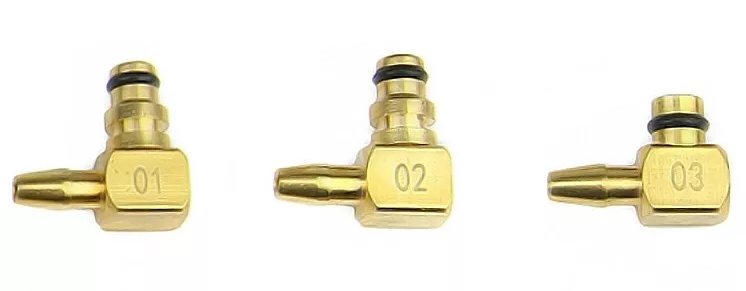 Misuratore flusso per iniettori Diesel Flussometro tester 6 cilindri Common-Rail