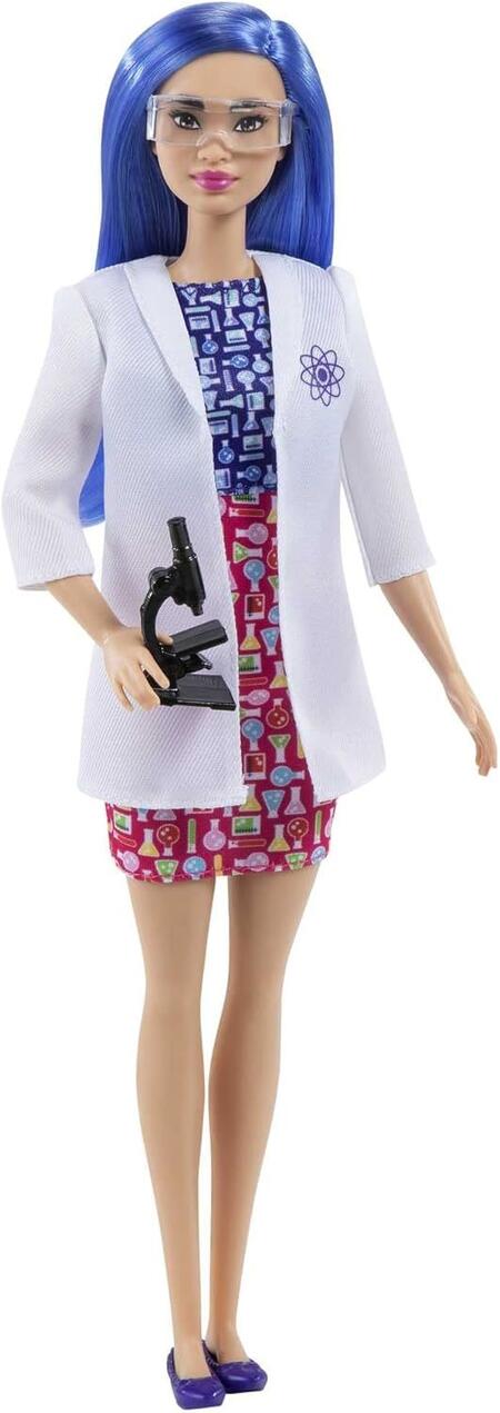 Barbie Scienziata con accessori - Mattel - HCN11 - 3+