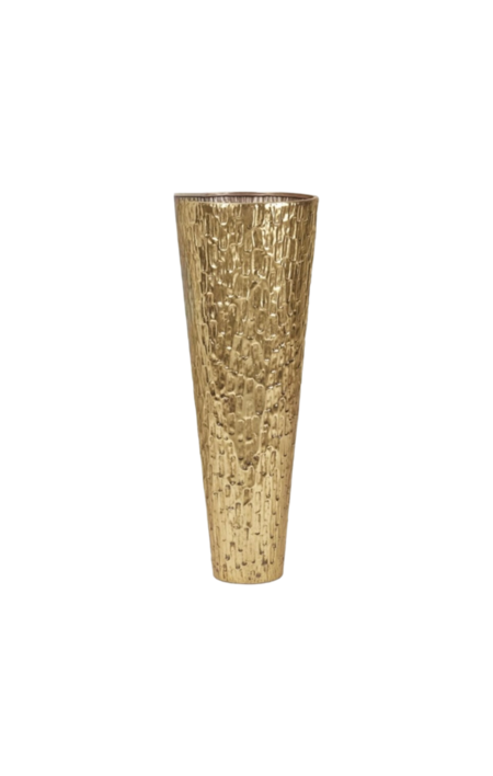 Fade - Natale 2025 - Vaso Decorativo “Mida” in Metallo Oro