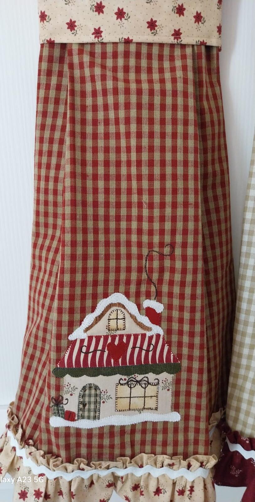 Cartamodello winter village asciughini - 3 modelli