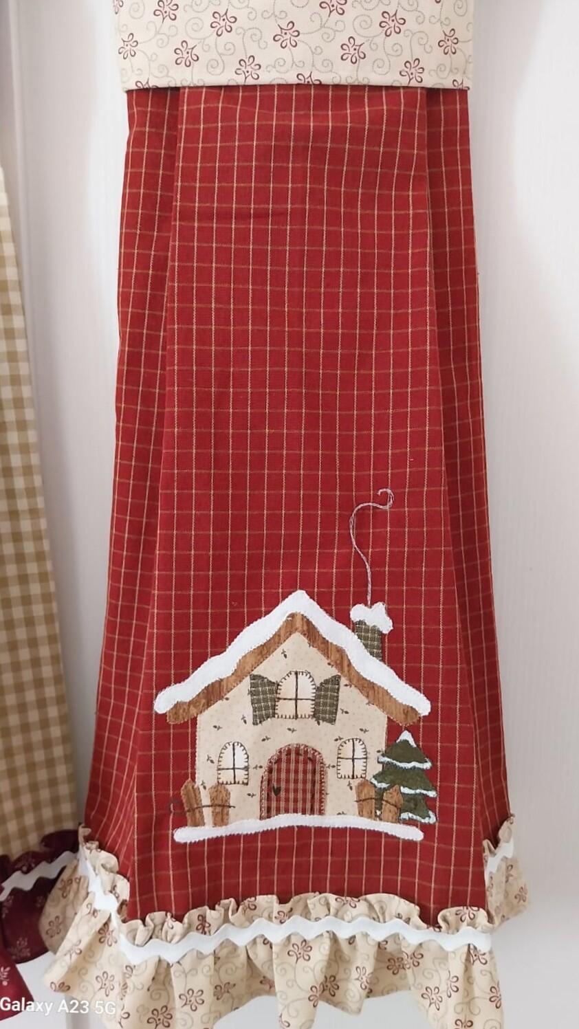 kit winter village asciughini - 3 modelli