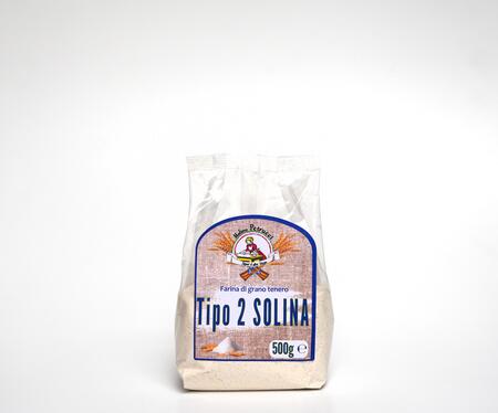 FARINA DI GRANO TENERO tipo 2 “SOLINA” gr.500