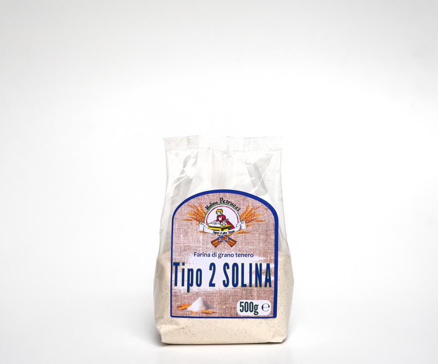 FARINA DI GRANO TENERO tipo 2 “SOLINA” gr.500