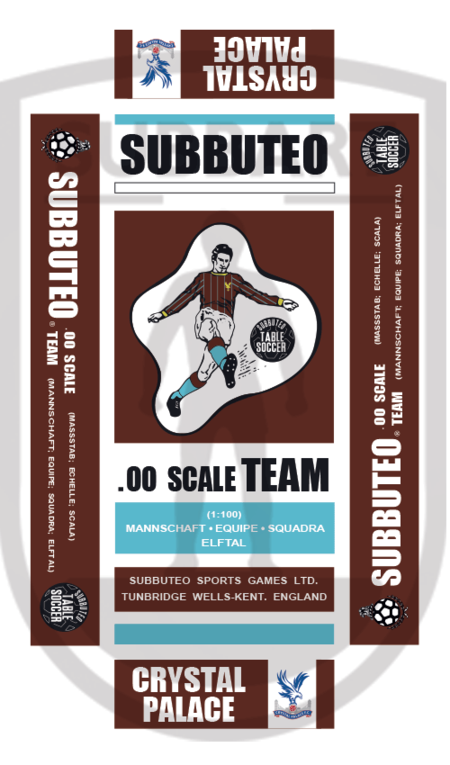 SCATOLA PERSONALIZZATA CRISTAL PALACE SUBBUTEO