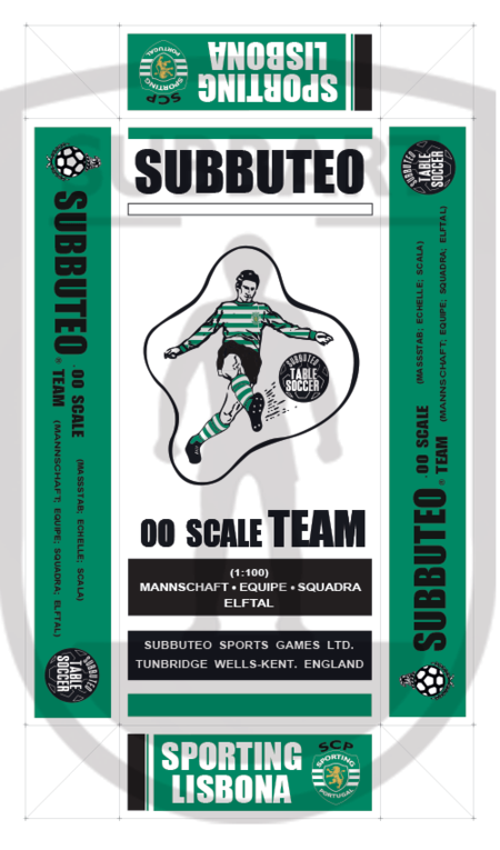 SCATOLA PERSONALIZZATA SPORTING LISBONA SUBBUTEO